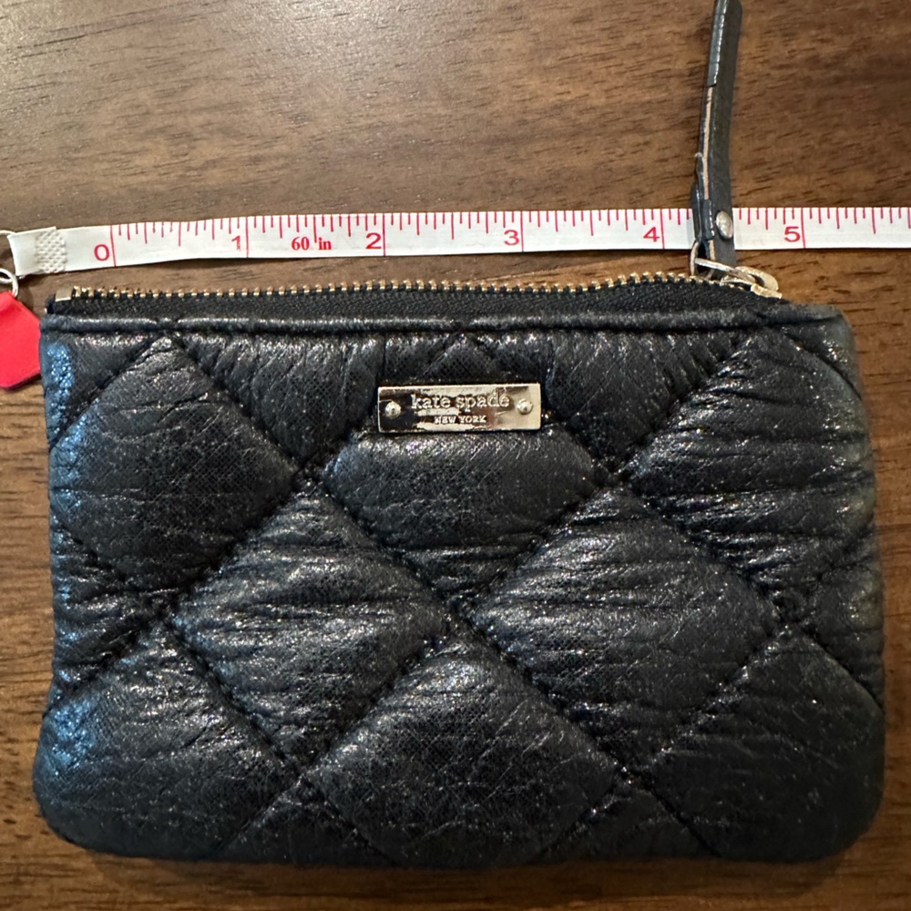 Kate Spade Keychain Wallet in Black